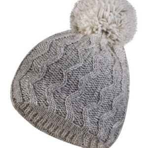 کلاه بافت تک پوم دار کد 607