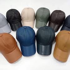 کلاه بیسبالی چرم کد 5858