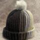 کلاه بافت تک پوم دار کد 606