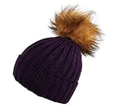 کلاه بافت تک پوم دار کد 604